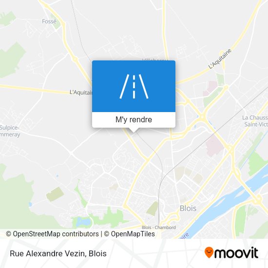 Rue Alexandre Vezin plan
