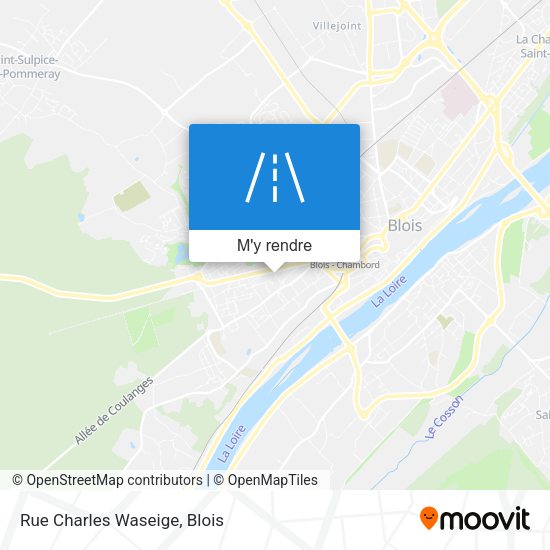 Rue Charles Waseige plan