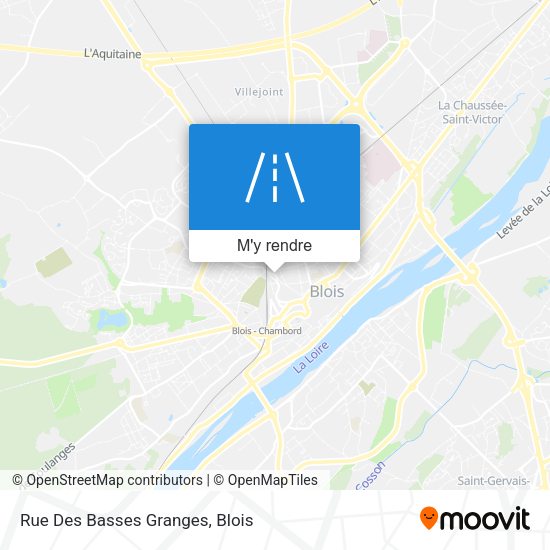Rue Des Basses Granges plan
