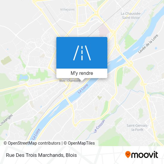 Rue Des Trois Marchands plan