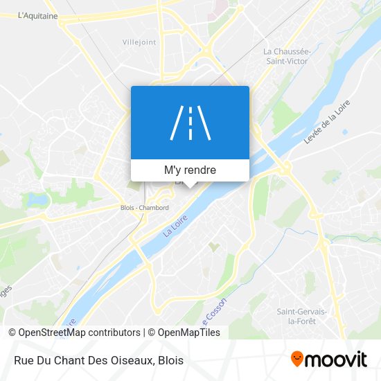 Rue Du Chant Des Oiseaux plan