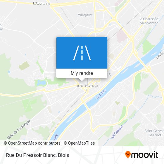 Rue Du Pressoir Blanc plan