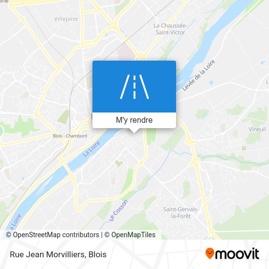 Rue Jean Morvilliers plan