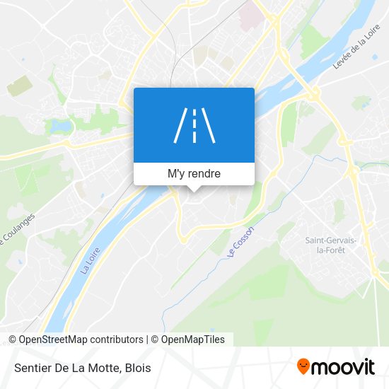 Sentier De La Motte plan