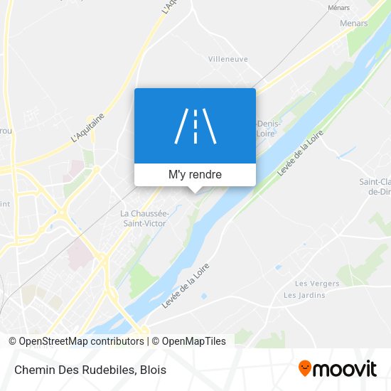 Chemin Des Rudebiles plan