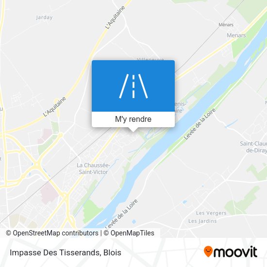 Impasse Des Tisserands plan
