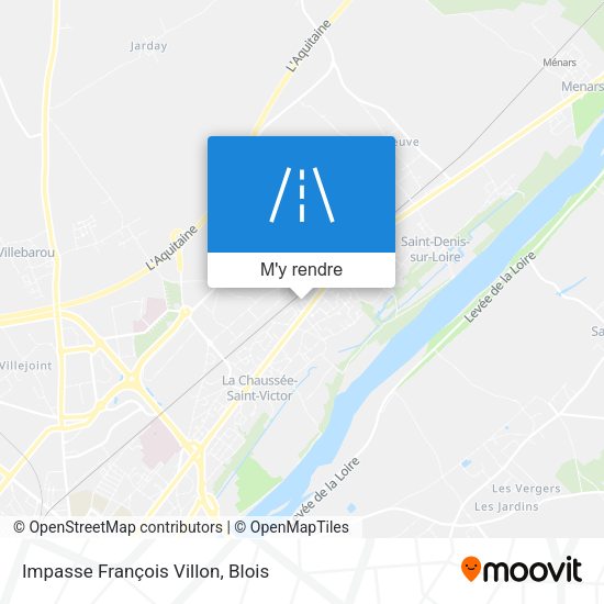 Impasse François Villon plan