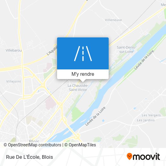 Rue De L'École plan