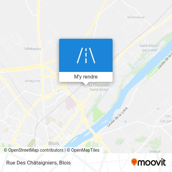 Rue Des Châtaigniers plan
