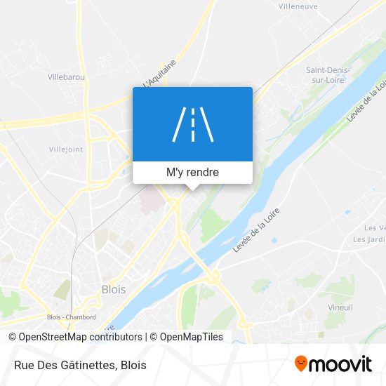 Rue Des Gâtinettes plan