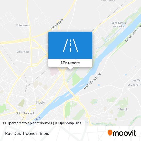 Rue Des Troënes plan