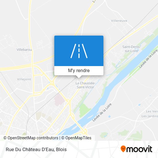 Rue Du Château D'Eau plan