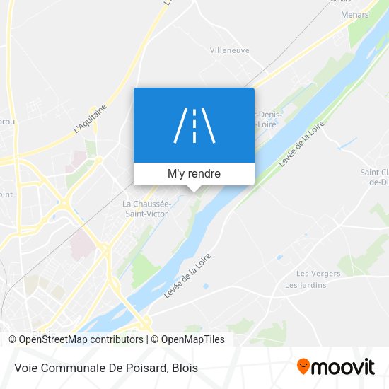 Voie Communale De Poisard plan