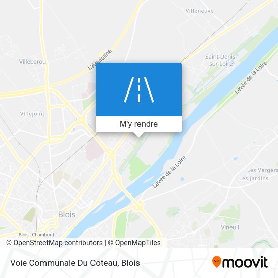 Voie Communale Du Coteau plan