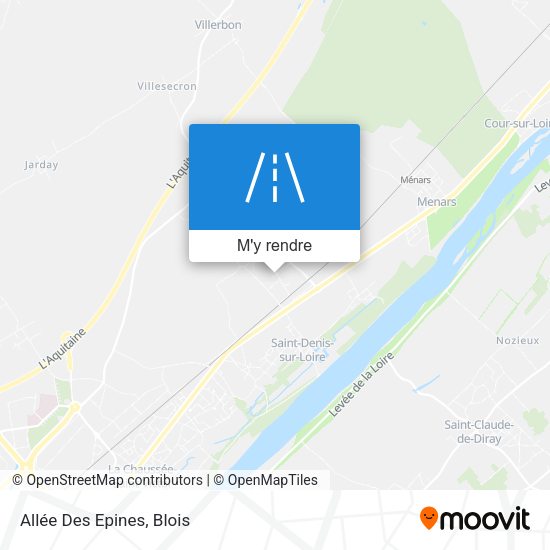 Allée Des Epines plan