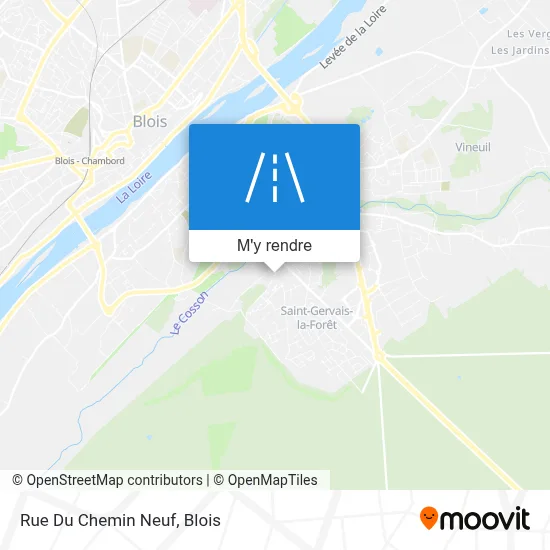 Rue Du Chemin Neuf plan