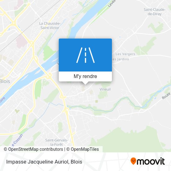 Impasse Jacqueline Auriol plan