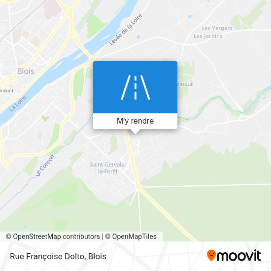 Rue Françoise Dolto plan