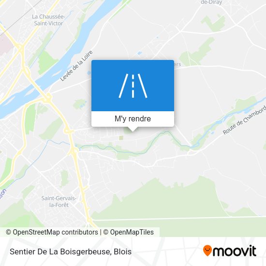 Sentier De La Boisgerbeuse plan
