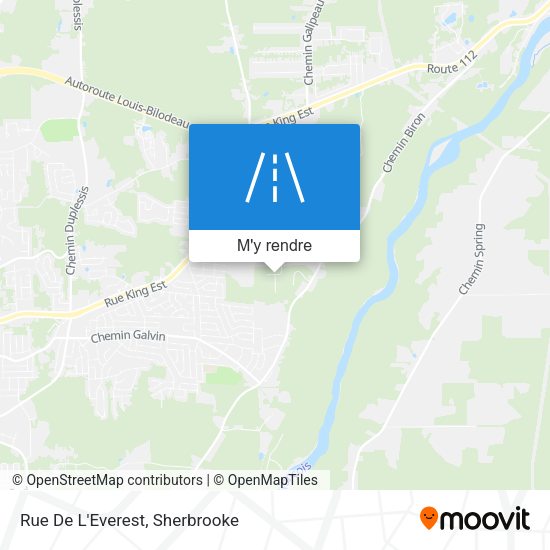 Rue De L'Everest plan