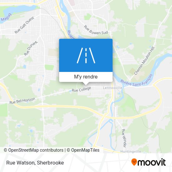 Rue Watson plan