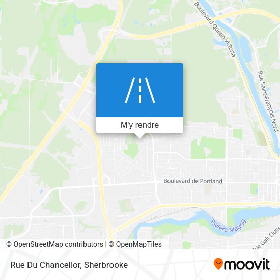 Rue Du Chancellor plan