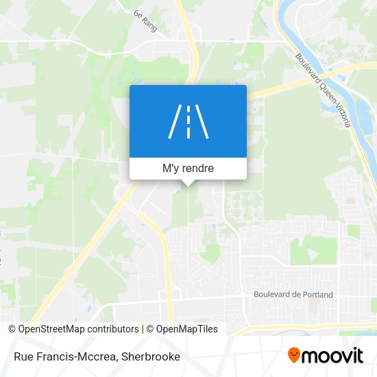 Rue Francis-Mccrea plan