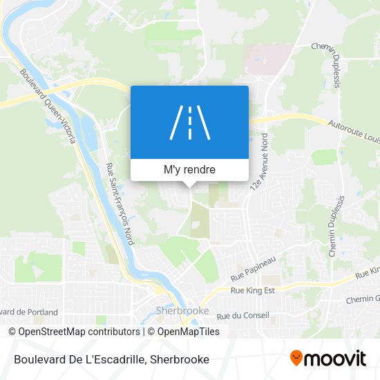 Boulevard De L'Escadrille plan