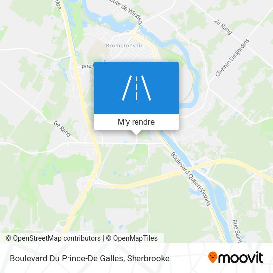 Boulevard Du Prince-De Galles plan
