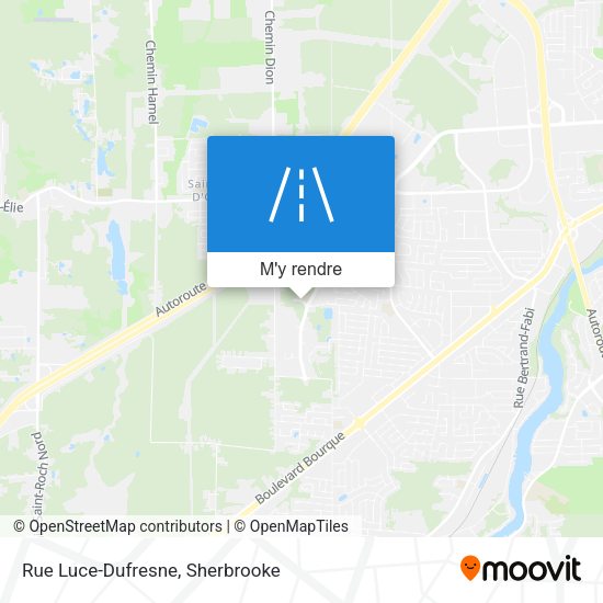 Rue Luce-Dufresne plan