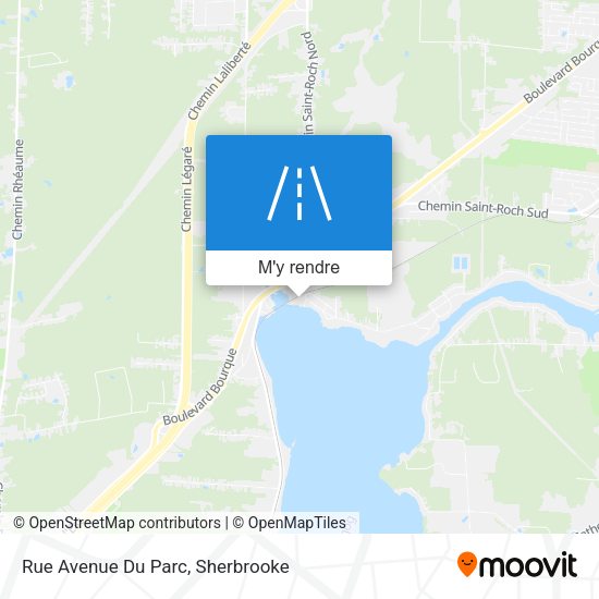 Rue Avenue Du Parc plan