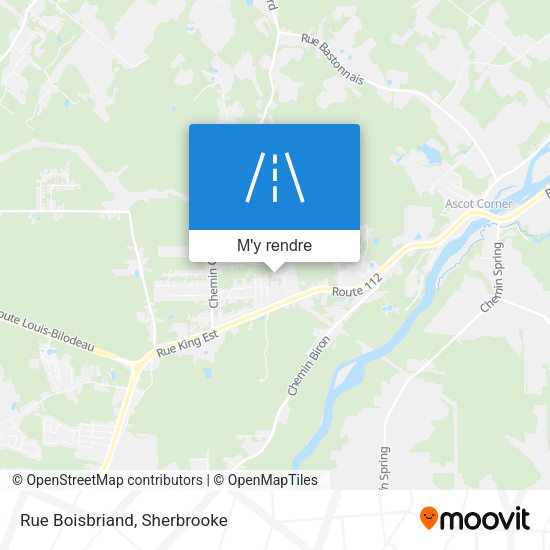 Rue Boisbriand plan