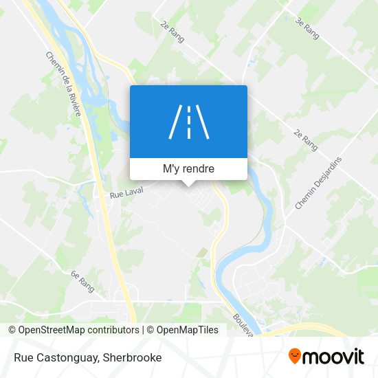 Rue Castonguay plan