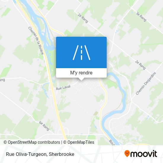 Rue Oliva-Turgeon plan