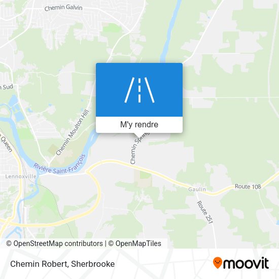 Chemin Robert plan