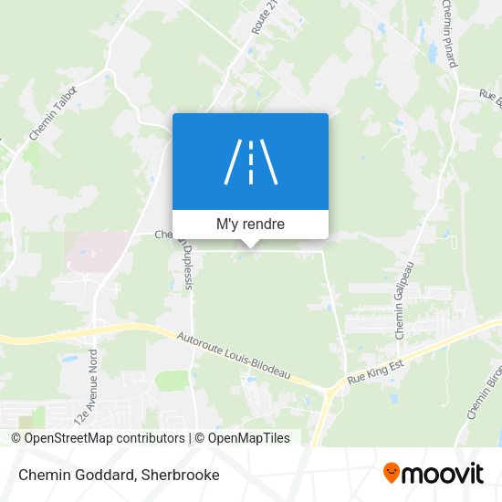 Chemin Goddard plan