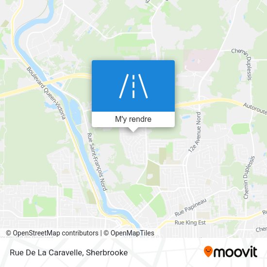 Rue De La Caravelle plan