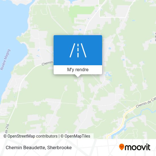 Chemin Beaudette plan