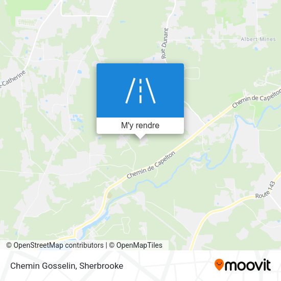 Chemin Gosselin plan