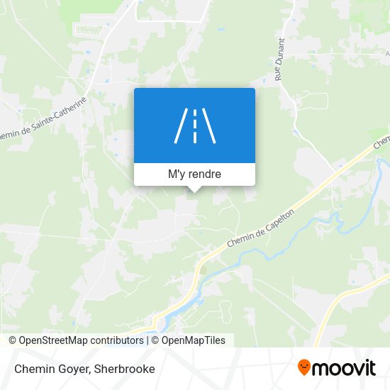 Chemin Goyer plan