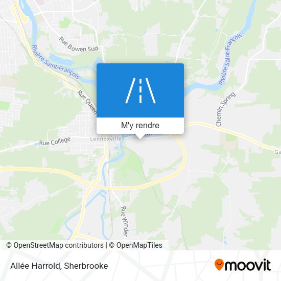 Allée Harrold plan