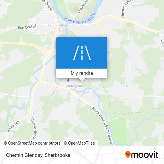 Chemin Glenday plan