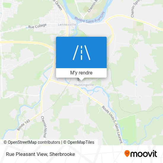 Rue Pleasant View plan
