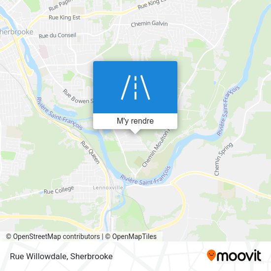 Rue Willowdale plan