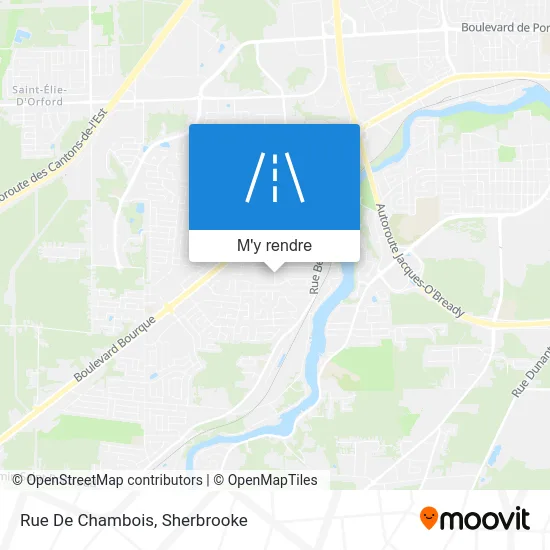 Rue De Chambois plan