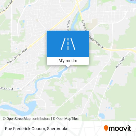 Rue Frederick-Coburn plan