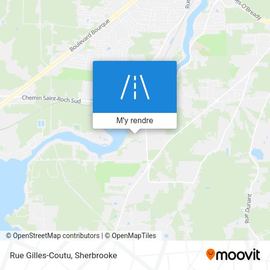 Rue Gilles-Coutu plan
