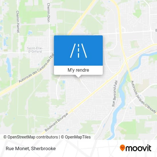 Rue Monet plan