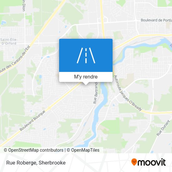 Rue Roberge plan