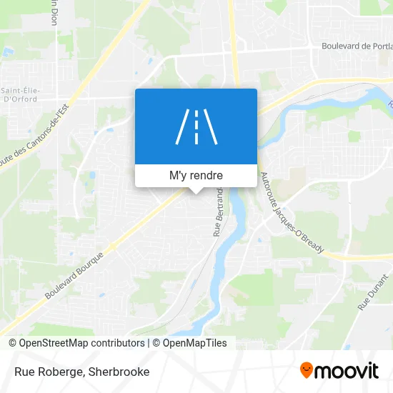 Rue Roberge plan